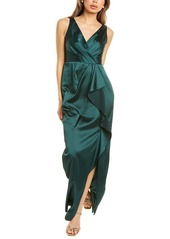 Adrianna Papell Women's Draped Gown