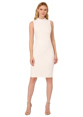 Adrianna Papell Women's Embellished Sheath Dress - Ivory