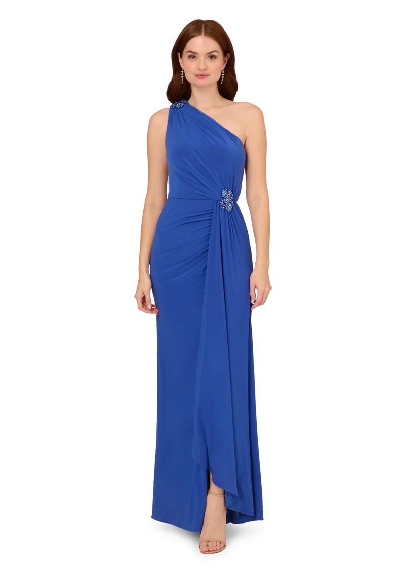 Adrianna Papell Women's Jersey Evening Gown