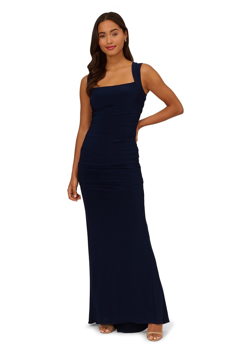 Adrianna Papell Women's Jersey Slvless Gown