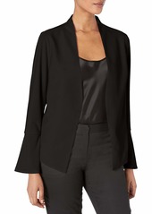Adrianna Papell Women's Knit Jacket with Bell Sleeve