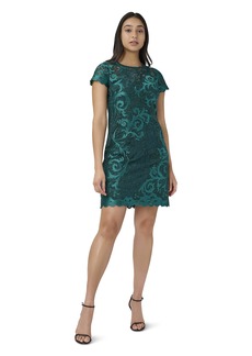 Adrianna Papell Women's LACE A LINE Shift Dress