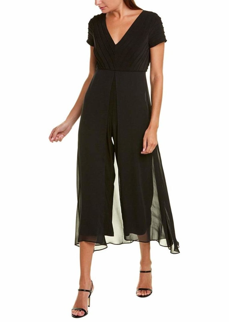 Adrianna Papell Women's Pintucked Jersey Jumpsuit