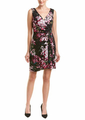 Adrianna Papell Women's Printed Jersey FIT and Flare Dress