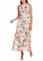Adrianna Papell Women's Rose Magnolia Chiffon Dress