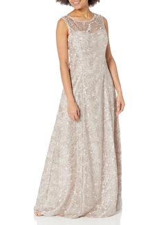 Adrianna Papell Women's Sequin LACE Gown