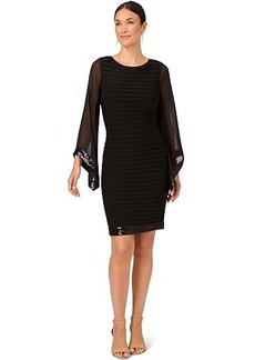 Adrianna Papell Banded Short Dress