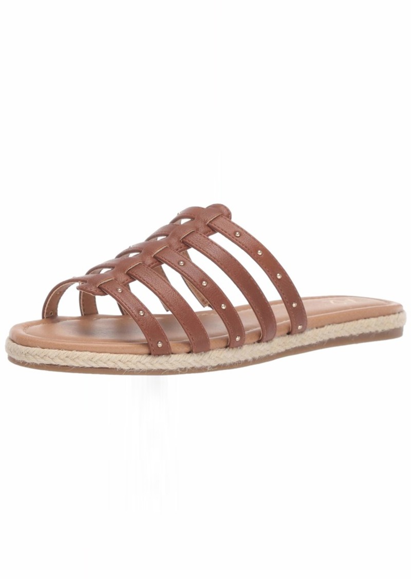 A2 by Aerosoles Women's DROP TOP Sandal DARK TAN  M US