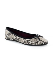 Aerosoles Catalina Flat in Graphite Pu Leather at Nordstrom Rack