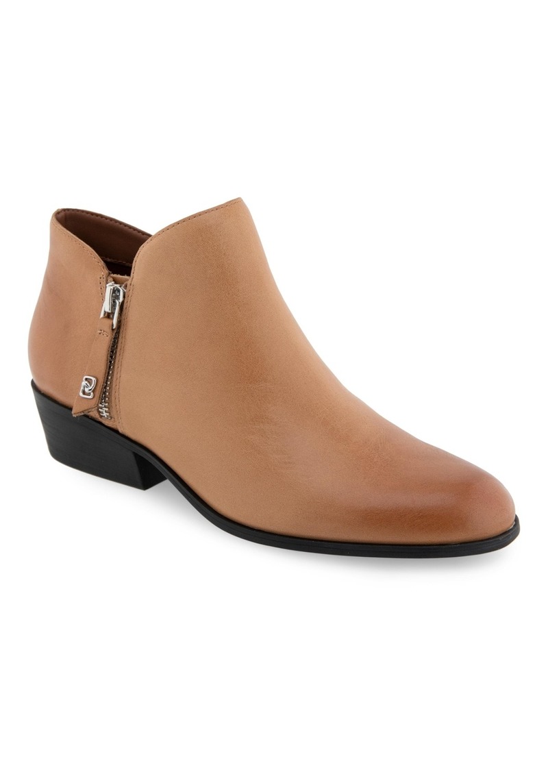 Aerosoles Women's Collaroy Ankle Boots - Camel Burnished Leather