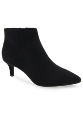 Aerosoles Edith Ankle Mid Heel Booties - Black - Faux Leather