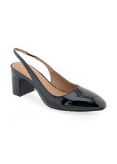 Aerosoles Mags Slingback Pump in Platino Leather at Nordstrom Rack