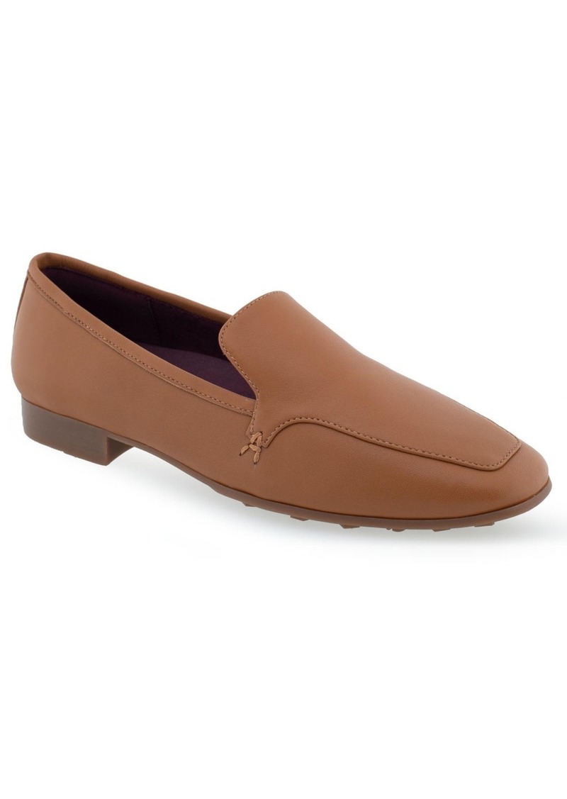 Aerosoles Paynes Tailored-Loafer - Tan Leather