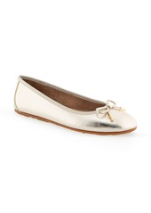 Aerosoles Pia Ballet Flat - Wide Width Available in White Patent Pu at Nordstrom Rack