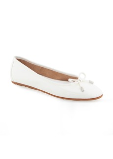 Aerosoles Pia Ballet Flat - Wide Width Available in White Patent Pu at Nordstrom Rack