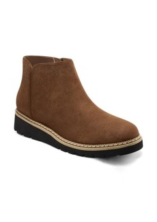 Aerosoles Quinn Bootie in Tan Faux Suede at Nordstrom