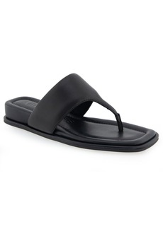 Aerosoles Women's Barry Wedge Sandals - Black Leather