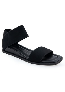 Aerosoles Women's Bente Low Wedge Sandals - Black Elastic