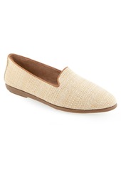 Aerosoles Women's Betunia Casual Flat Loafers - Soft Gold Polyurethane