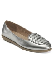 Aerosoles Women's Brielle Casual Flats - Natural Printed Snake - Faux Leather