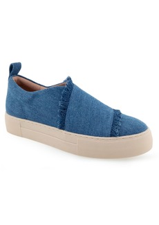 Aerosoles Women's Brighton Casual Sneakers - Medium Blue Denim