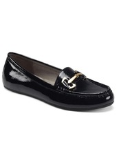 Aerosoles Women's Day Drive Loafers - Navy Faux Suede