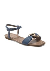 Aerosoles Yoyo Sandal in Mid Blue Leather at Nordstrom