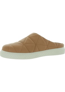 Aerosoles Ella Womens Faux Leather Quilted Mules