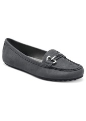 Aerosoles Women's Day Drive Loafers - Navy Faux Suede