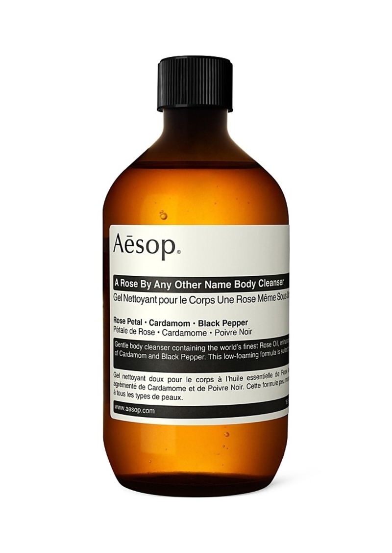 Aesop A Rose By Any Other Name Body Cleanser Refill with Screw Cap 16.9 oz.