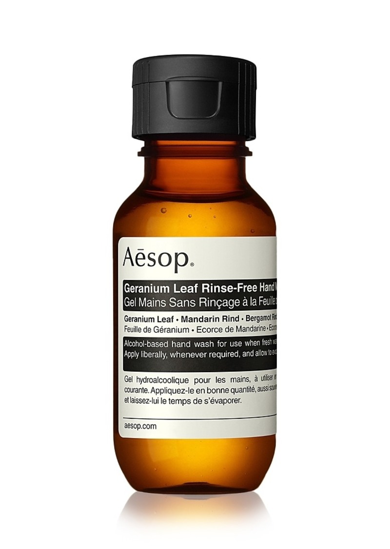 Aesop Geranium Leaf Rinse Free Hand Wash 1.7 oz.