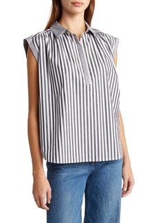 AG Adriano Goldschmied AG Abigail Stripe Top in Black/Whit at Nordstrom Rack
