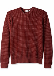 AG Adriano Goldschmied Men's Camden Crew Sandwashed Tannic red