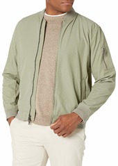 AG Adriano Goldschmied Men's Chase Long Sleeve Bomber Jacket  S