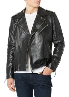 AG Adriano Goldschmied Men's Kuro Leather Jacket