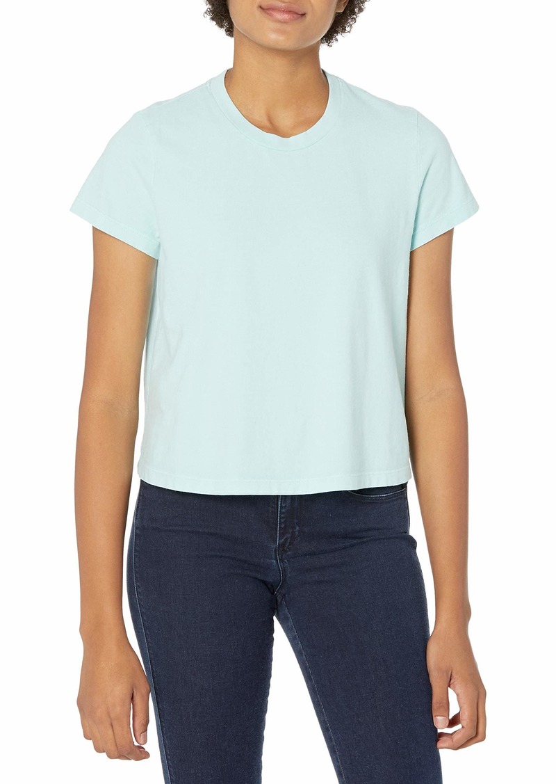 AG Adriano Goldschmied AG Jeans Women's DEL Rey Cropped Baby TEE  XS