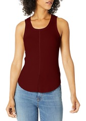 AG Adriano Goldschmied Women's Fallyn Thermal Tank TANNIC red Extra Small