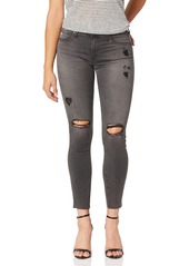 AG Adriano Goldschmied Women's Legging Super Skinny Ankle Destructed Jean Years Stone ash