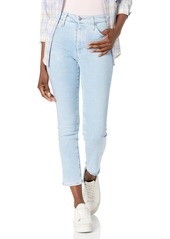 AG Adriano Goldschmied Women's Mari High Rise Slim Straight Crop Jean  Numeric_