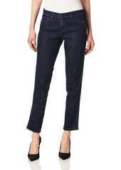 AG Adriano Goldschmied Women's Prima Cigarette Fit Pintucked Ankle Jean