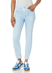 AG Adriano Goldschmied Women's Prima Mid Rise Cigarette Crop Jean  Numeric_