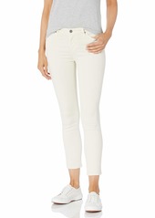 AG Adriano Goldschmied Women's Prima MID-Rise Cigarette Leg Skinny FIT Crop Pant Ivory DUST