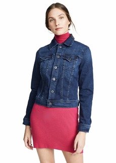 AG Adriano Goldschmied Women's Robyn Fitted Stretch Jean Jacket