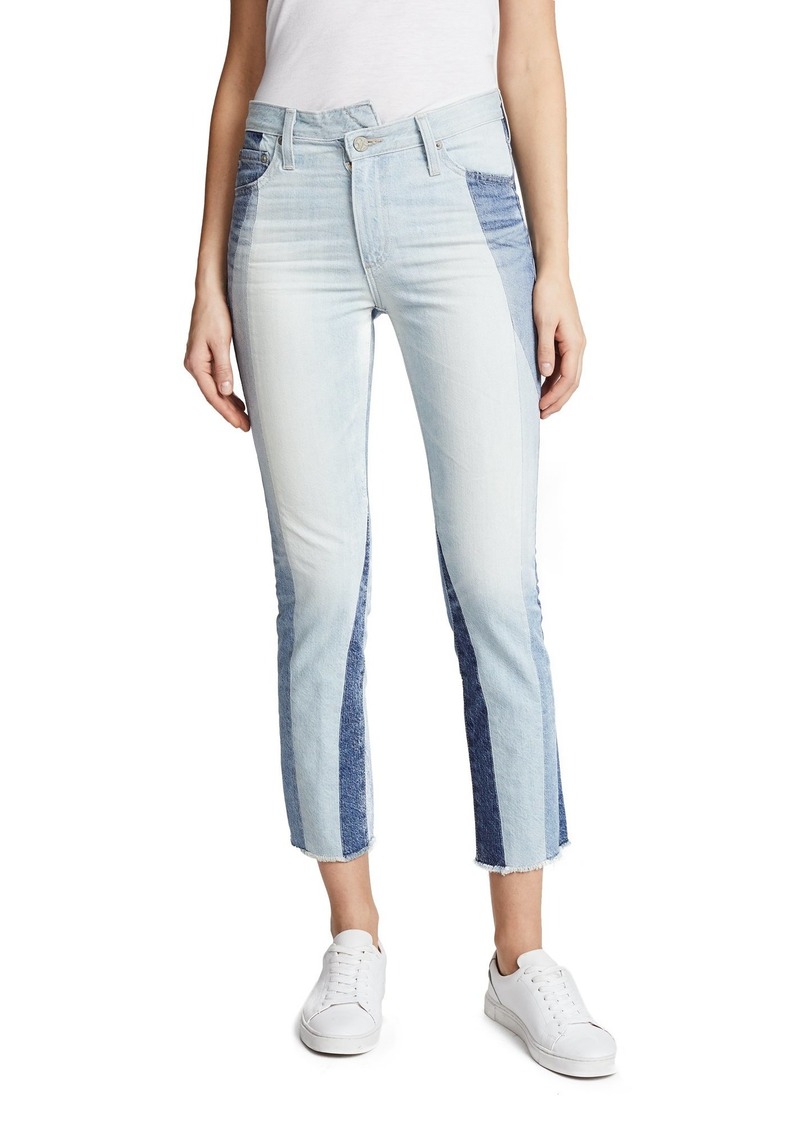 AG Adriano Goldschmied Women's The Isabelle High Rise Straight Jean