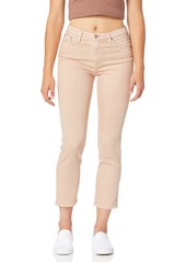 AG Adriano Goldschmied Women's The Isabelle High Rise Straight Jean yr Sulfur rosyrogue