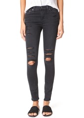 AG Adriano Goldschmied Women's The Legging Ankle Super Destructed Skinny Jean 3 Years-Requiem