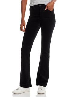 AG Adriano Goldschmied Ag Ag Alexxis High Rise Velvet Bootcut Jeans in Super Black