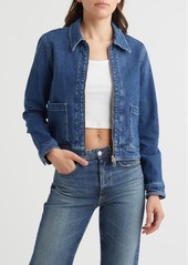 AG Adriano Goldschmied AG Alix Zip Denim Jacket