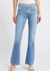 AG Adriano Goldschmied AG Angel Raw Hem Low Rise Bootcut Jeans