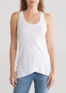 AG Adriano Goldschmied AG Cesium Cotton Tank in White at Nordstrom Rack